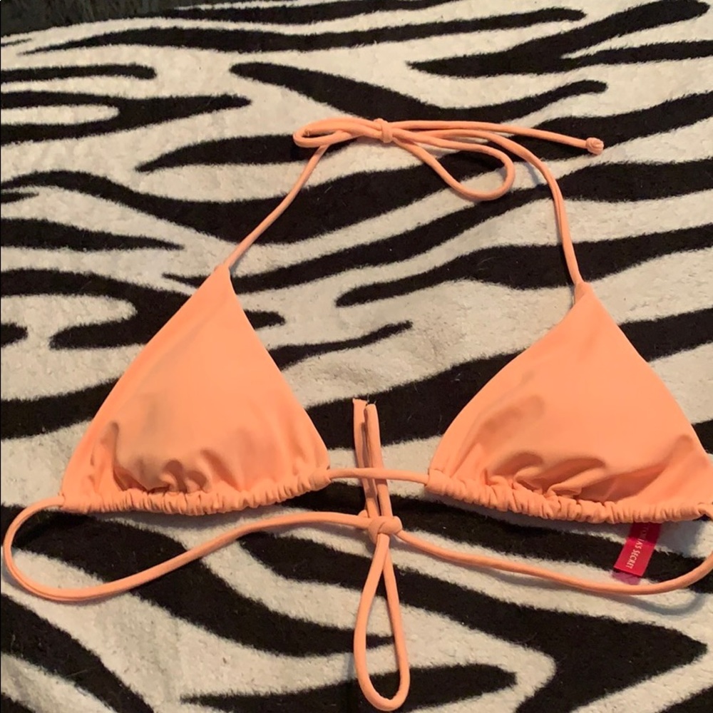 Victoria’s Secret peach string bikini top